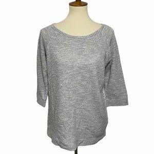 Express Sheer Lace Detail Back Top